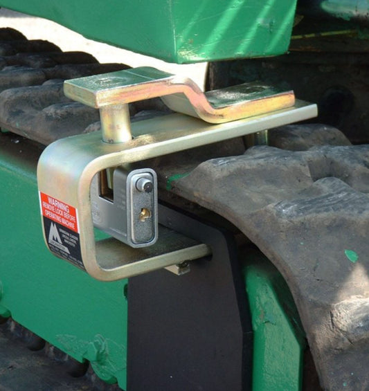 Track Lock Large - Track mounted with weld plate